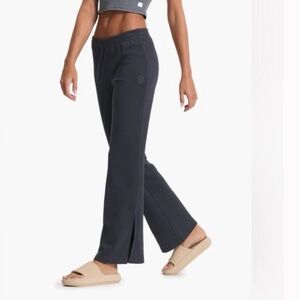 Vuori Black Split-Hem Track Pants
